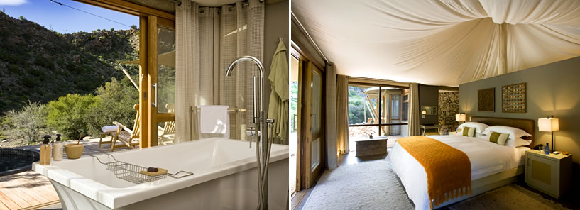 DWYKA TENTED LODGE > SANBONA WILDLIFE RESERVE : SOUTH AFRICA