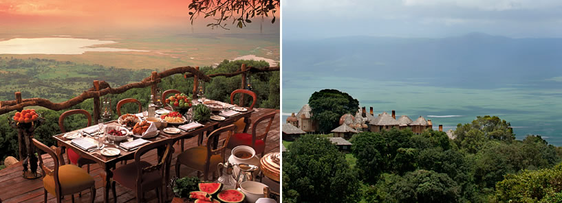 NGORONGORO CRATER LODGE : TANZANIA